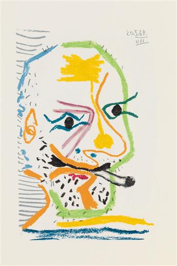 (PICASSO, PABLO.) Boeck, Wilhelm. Pablo Picasso: Linogravures.